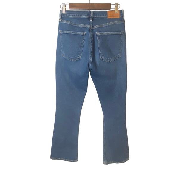 Citizens of Humanity The Demy Cropped Flare Blue Wash Jean Women's Size 27 - Picture 4 of 12